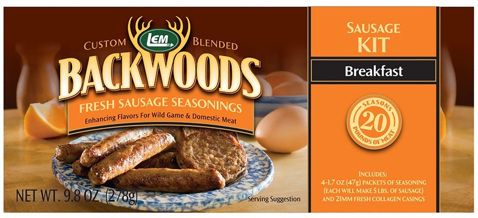 LEM 20 Lb. Breakfast Sausage Kit