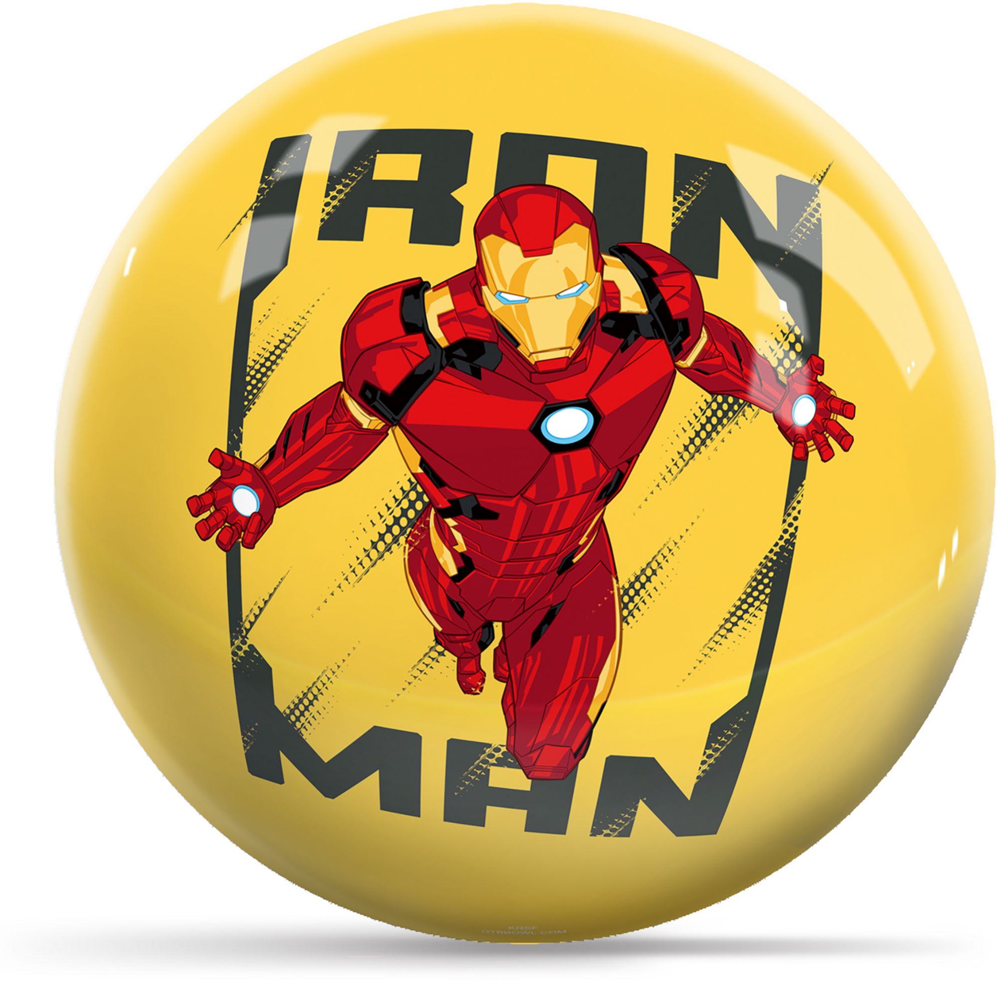 Strikeforce Marvel Avengers Iron Man Bowling Ball, Multi