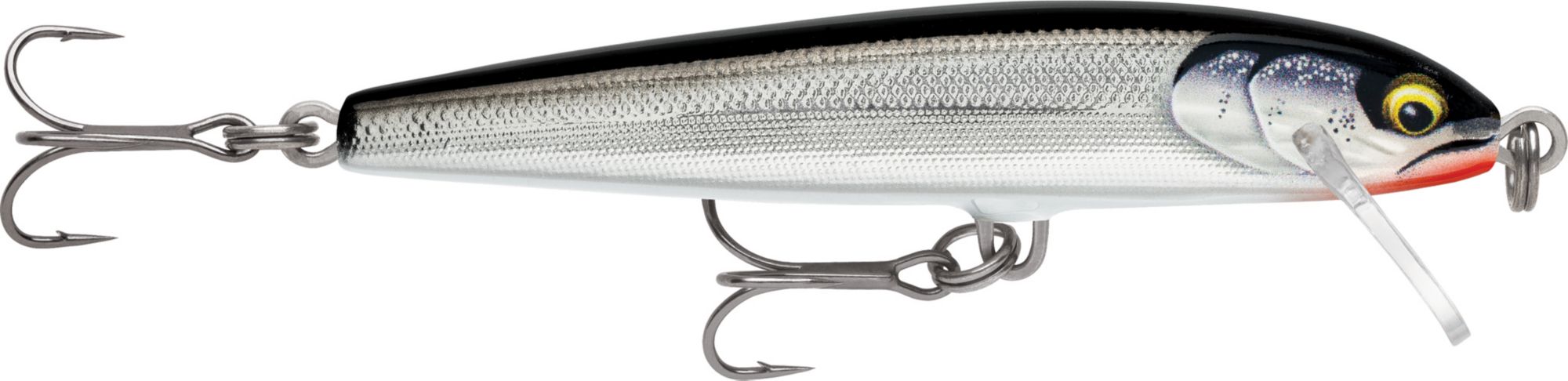 Rapala Floater Elite Hard Bait, Gilded Silver
