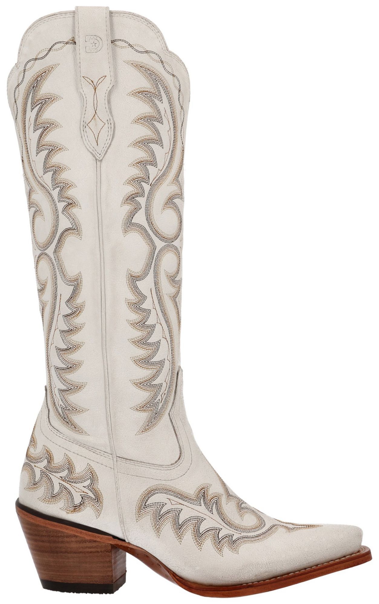 Durango Women's Crush 16" Western Boot, Size 9, Ivory