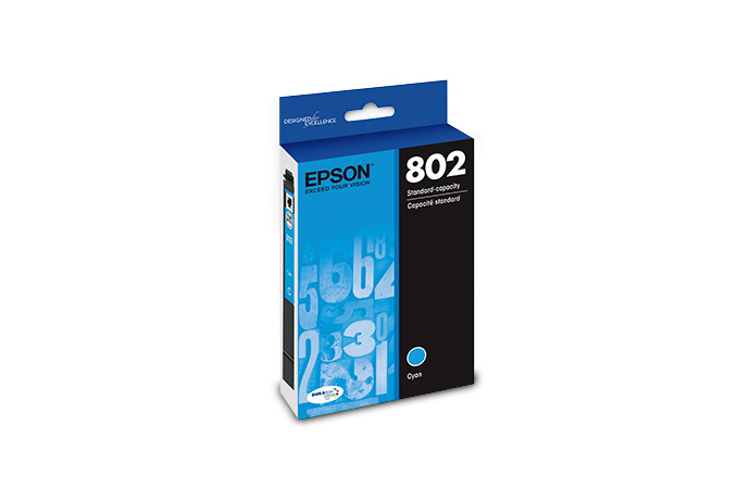 Epson 802, Cyan Ink Cartridge