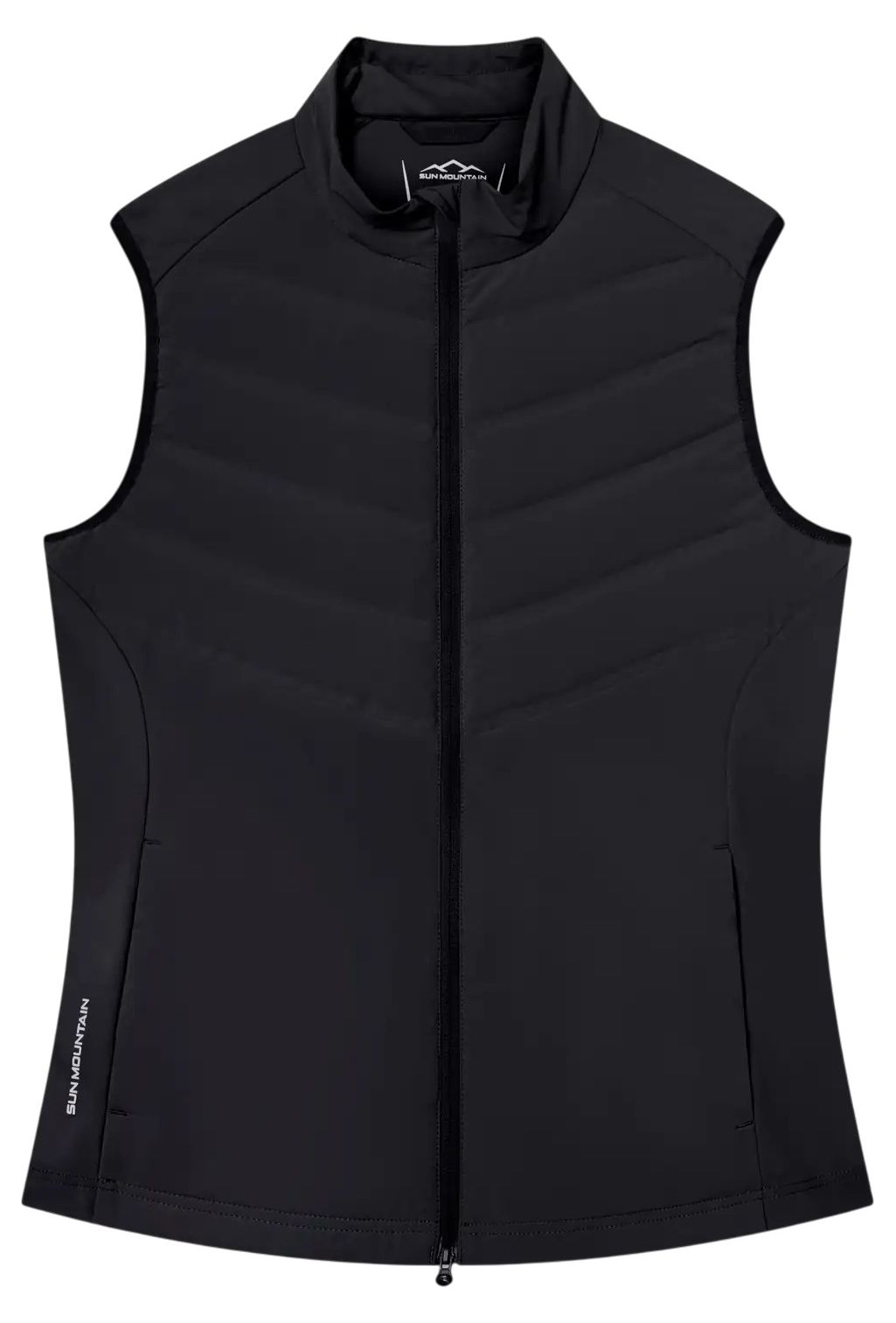 Sun Mountain Women's Crosswind II Golf Vest, XXL, Black