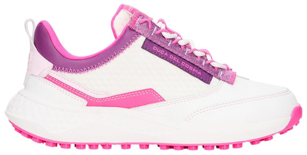 Duca del Cosma Women's Latina Golf Shoes, Size 9.5, White/Purple/Pink