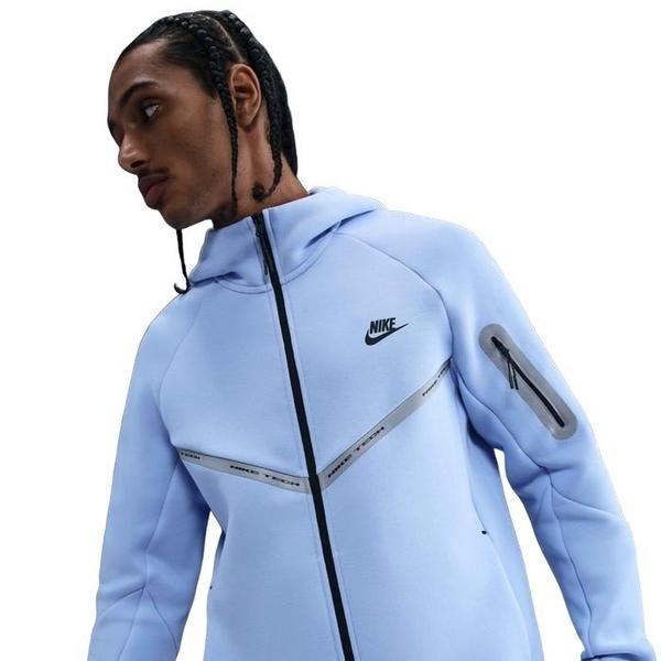 Nike Men's Tech Full-Zip Fleece Windrunner Jacket with Reflective Accents