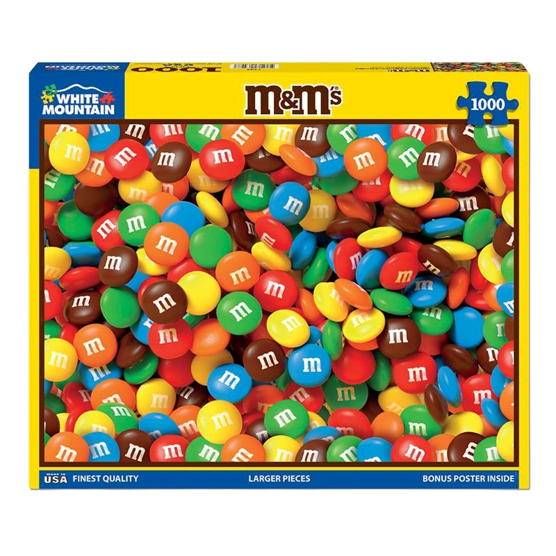 M&M’S® milk chocolates puzzle