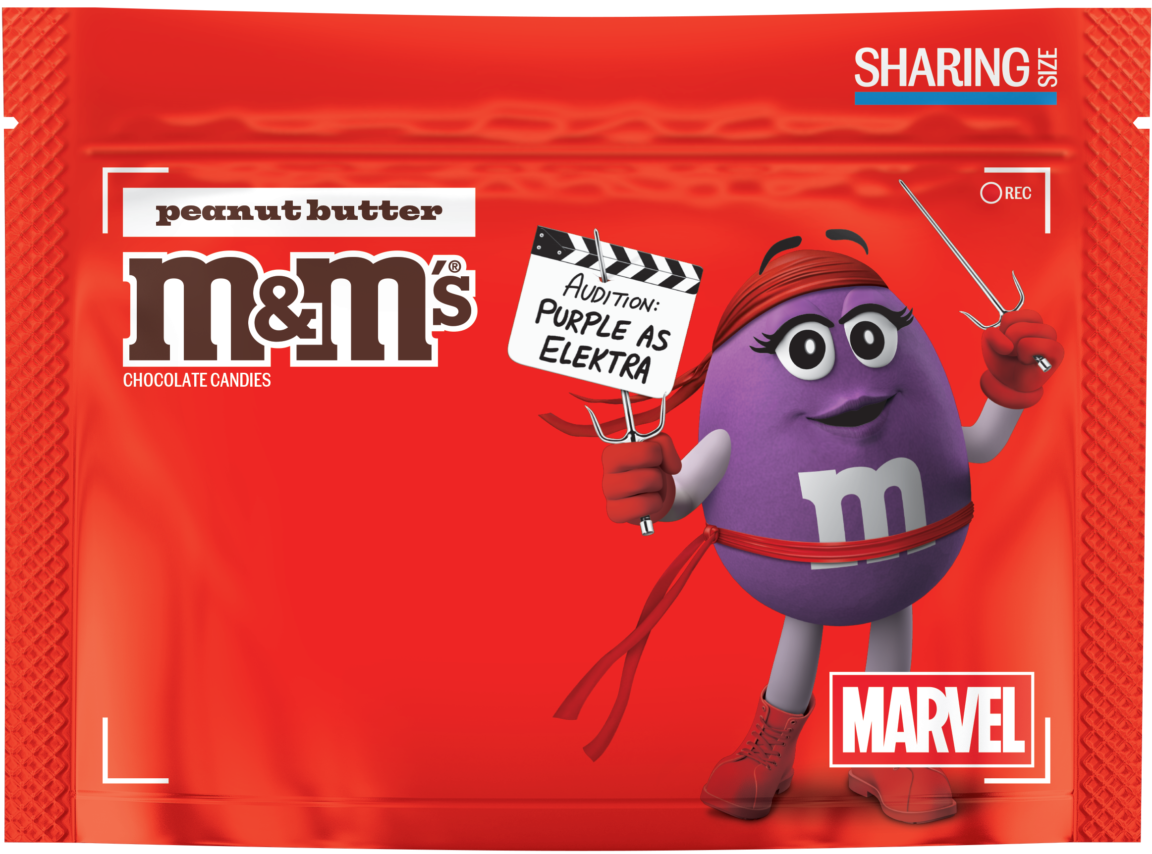 M&M’S milk chocolate peanut butter x Marvel, 9oz