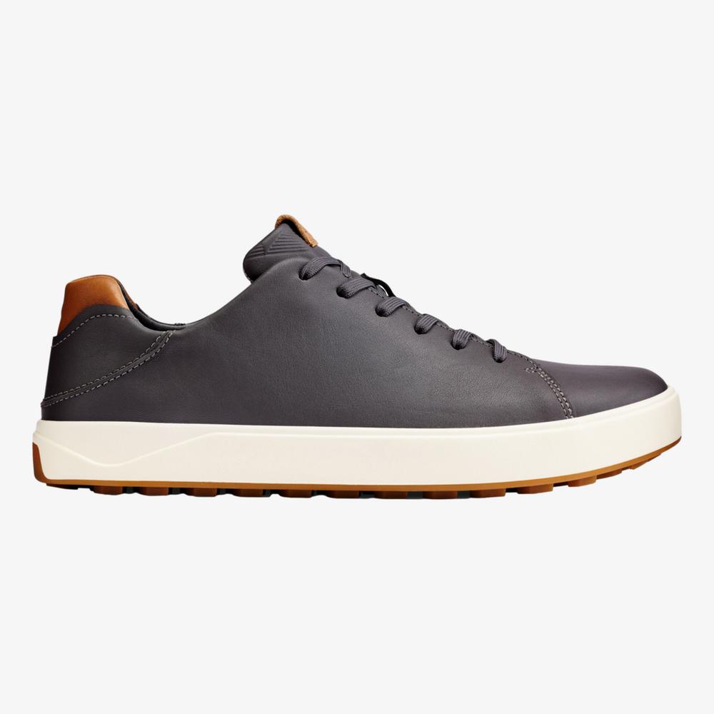 Wai‘alae Men's Golf Shoe, Stone, 8.5 M - OluKai Spikeless
