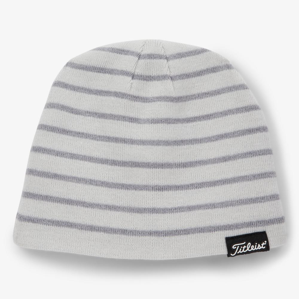 Titleist Players Beanie, White/Grey