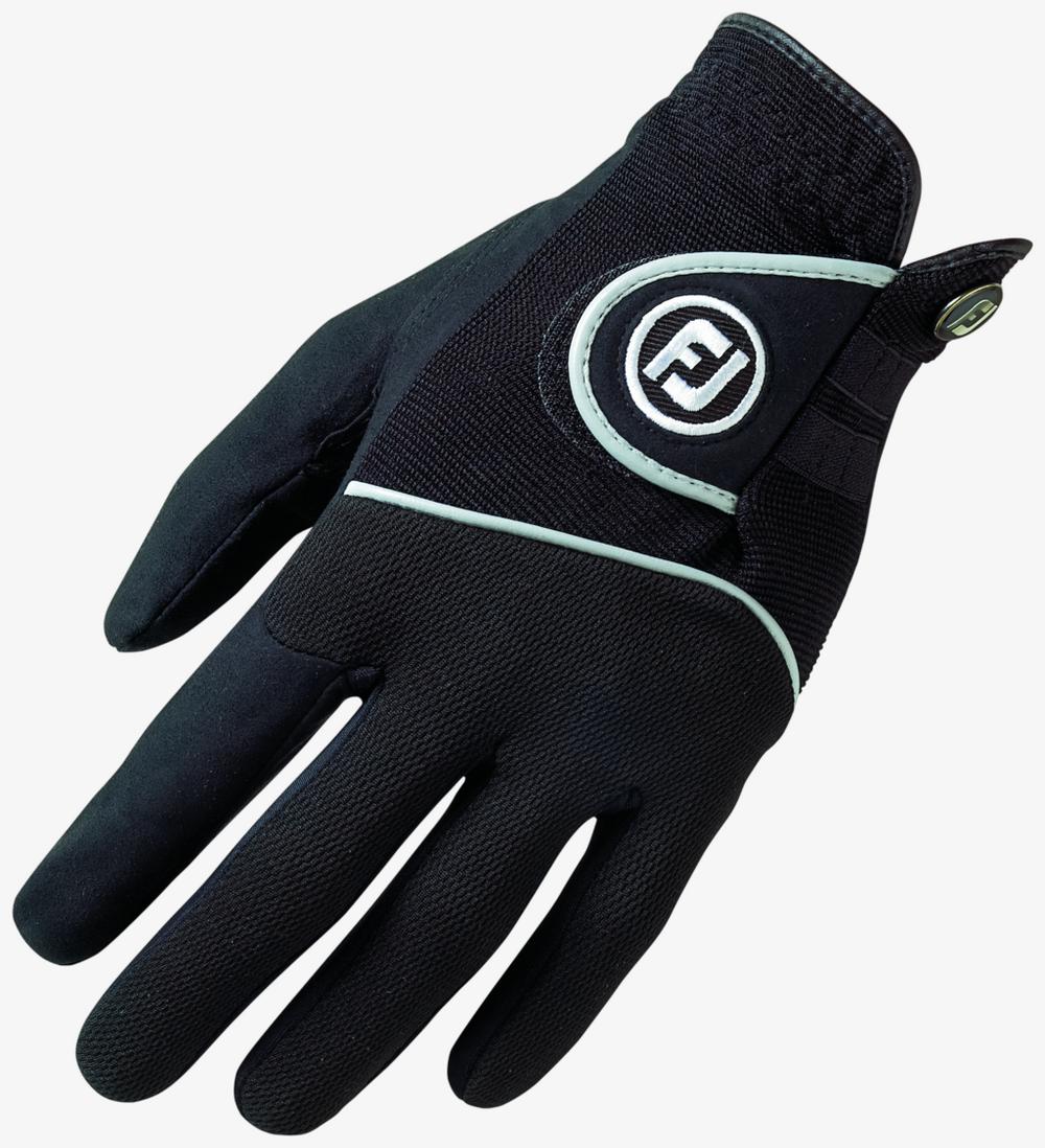 FootJoy Men's Rain Gloves (Pair), Black, XXL Golf