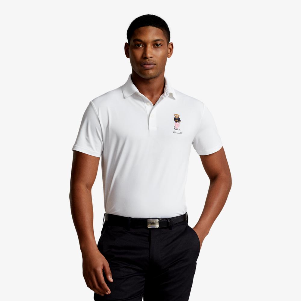 Polo Ralph Lauren Tailored Fit Polo Bear Polo Shirt, White, XL