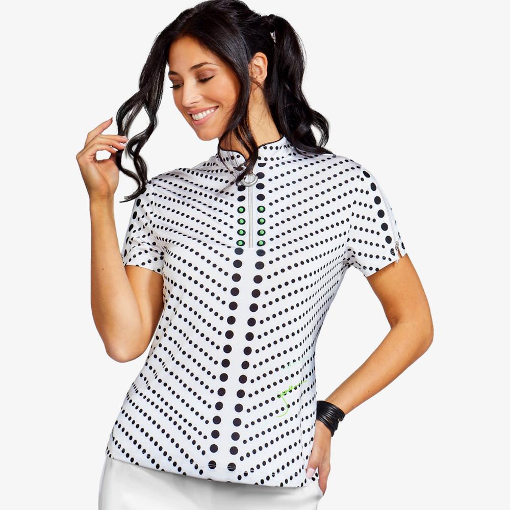 Jamie Sadock Cyborg Short Sleeve Top, White, M