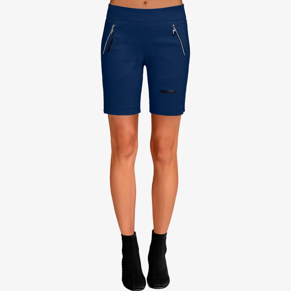 Jamie Sadock Skinnyliscious 18.5" Bermuda Short, Navy, 6