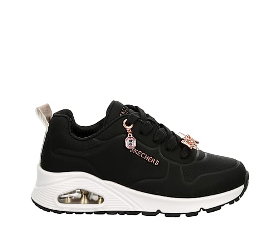 Skechers Girls Little-Big Kid Uno Sneaker